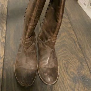 Tall brown zip back boots by Nordstrom’s BP